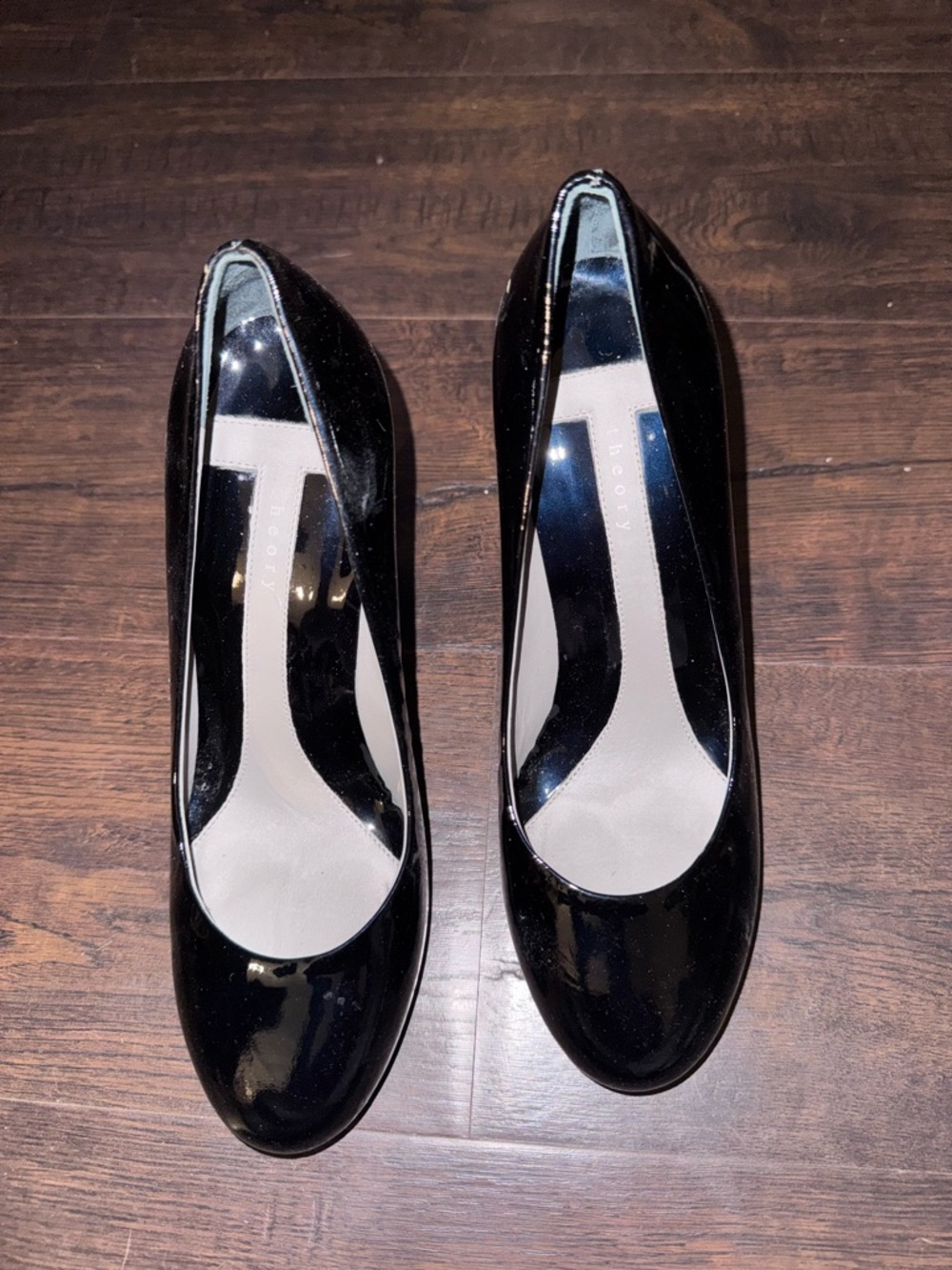 Black Theory Heels Women’s Classic Shiny Pumps